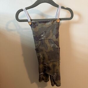 Camo overalls